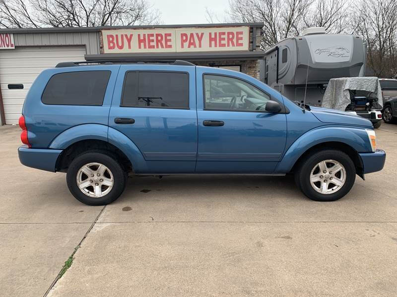 2005 Dodge Durango for sale at Greenville Auto Sales in Greenville TX