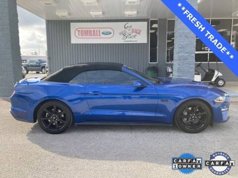 2018 Ford Mustang for sale at TOMBALL FORD INC in Tomball TX