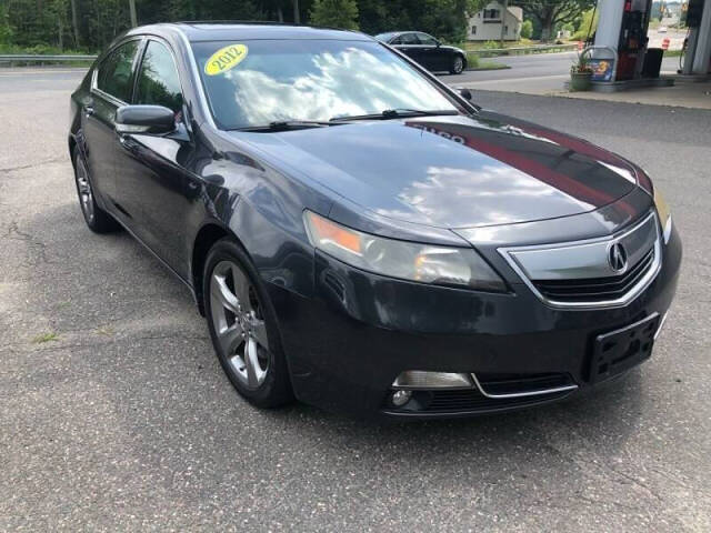 2012 Acura TL for sale at Tolland Citgo Auto Sales in Tolland, CT