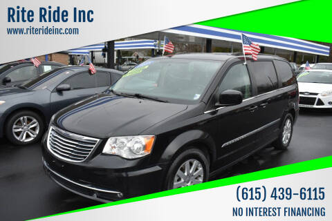 2015 Chrysler Town and Country for sale at Rite Ride Inc in Murfreesboro TN