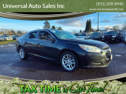2015 Chevrolet Malibu for sale at Universal Auto Sales Inc in Salem OR