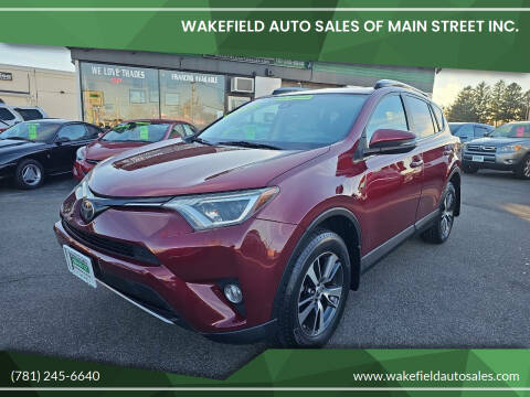 2018 Toyota RAV4 for sale at Wakefield Auto Sales of Main Street Inc. in Wakefield MA