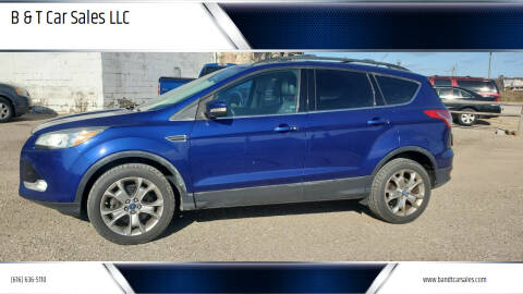 2013 Ford Escape for sale at B & T Car Sales LLC in Sand Lake MI