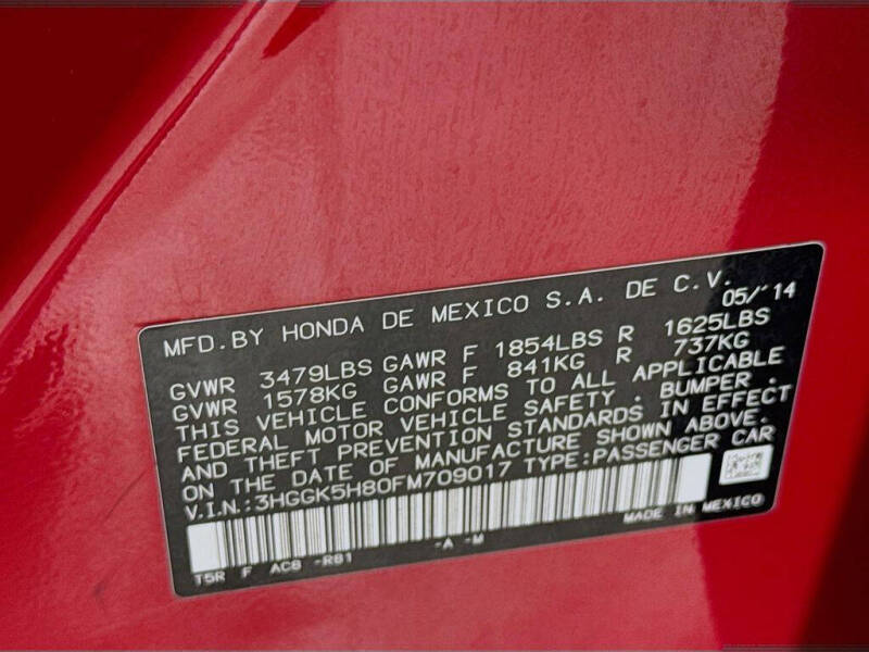 2015 Honda Fit EX