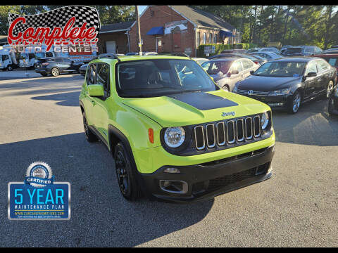 2018 Jeep Renegade for sale at Complete Auto Center , Inc in Raleigh NC