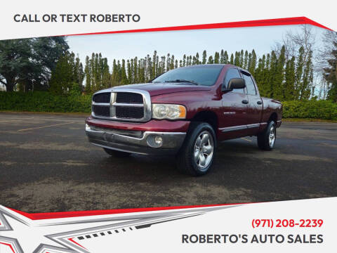 2002 Dodge Ram 1500 SLT