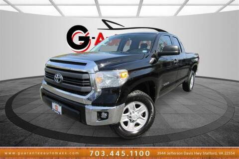 2014 Toyota Tundra for sale at Guarantee Automaxx in Stafford VA