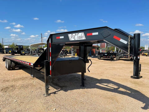 2022 P &amp; C - Flatbed Gooseneck - 102&quot for sale at LJD Sales in Lampasas TX