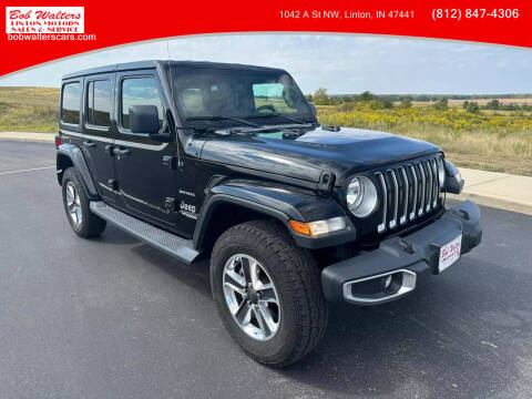 2018 Jeep Wrangler Unlimited for sale at Bob Walters Linton Motors in Linton IN