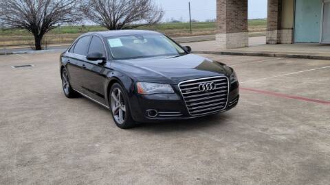2013 Audi A8 L for sale at America's Auto Financial in Houston TX