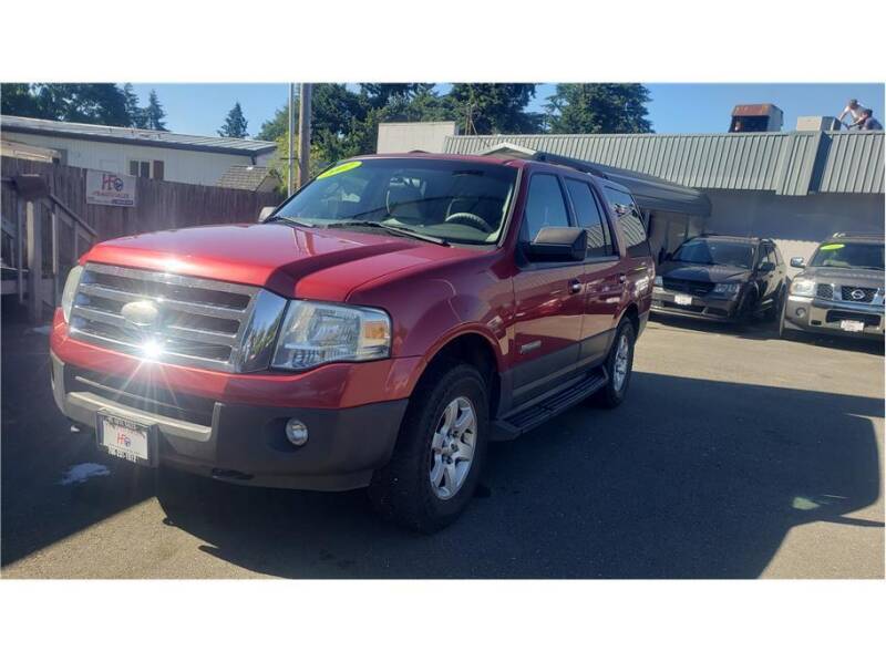 2007 Ford Expedition for sale at H5 AUTO SALES INC in Federal Way WA