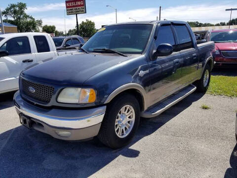 2002 Ford F-150 for sale at RICK'S AUTO SALES in Logansport IN