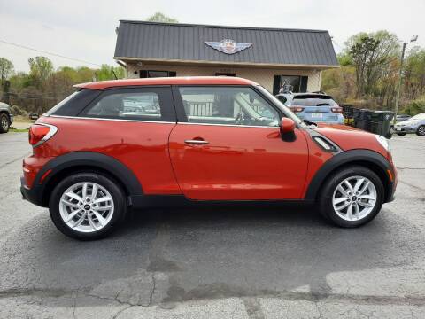 2014 MINI Paceman for sale at G AND J MOTORS in Elkin NC