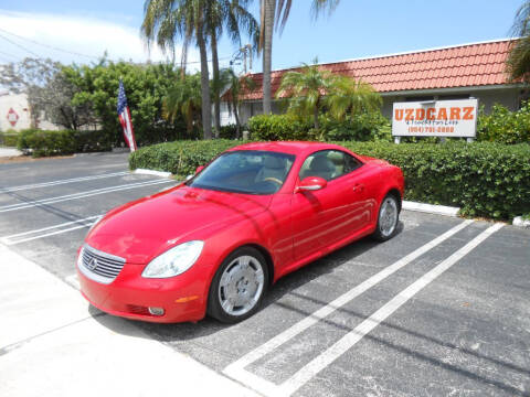 2003 Lexus SC 430 for sale at Uzdcarz Inc. in Pompano Beach FL