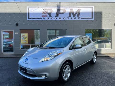 2012 Nissan LEAF for sale at RPM Automotive LLC in Portland OR
