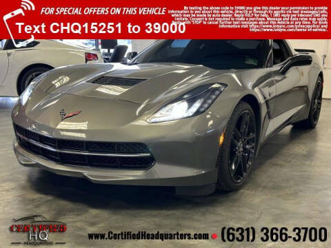2015 Chevrolet Corvette for sale at CERTIFIED HEADQUARTERS in Saint James NY
