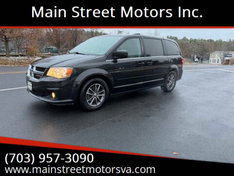 2017 Dodge Grand Caravan SXT