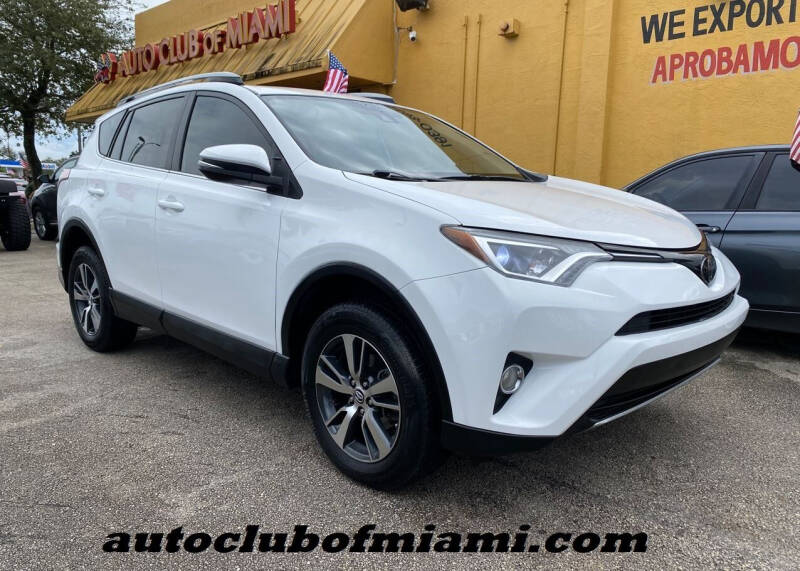2018 Toyota RAV4 for sale at AUTO CLUB OF MIAMI, INC in Miami FL