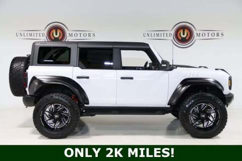 2022 Ford Bronco for sale at Unlimited Motors in Fishers IN