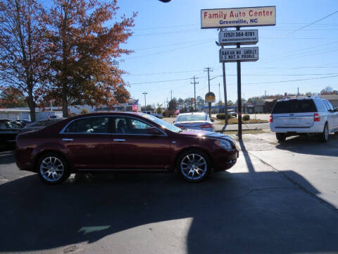 2008 Chevrolet Malibu for sale at FAMILY AUTO CENTER in Greenville NC