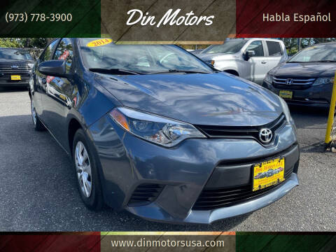 2014 Toyota Corolla for sale at Din Motors in Passaic NJ