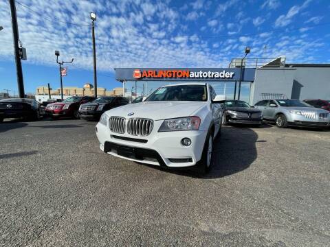 2014 BMW X3 for sale at ARLINGTON AUTO TRADER in Arlington TX