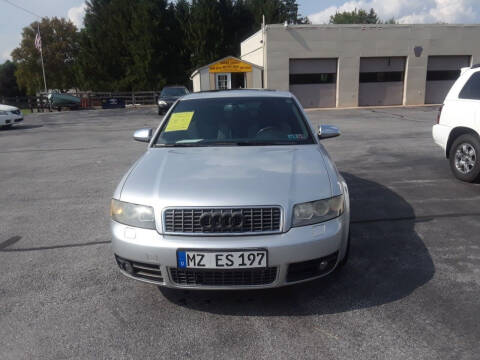 2005 Audi S4 for sale at Dun Rite Car Sales in Cochranville PA