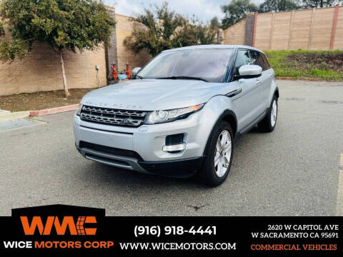 2013 Land Rover Range Rover Evoque Pure Premium