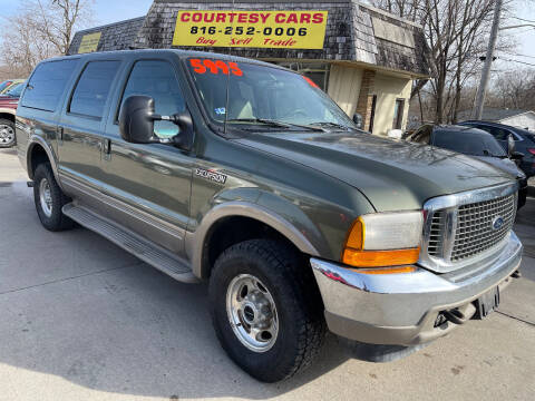 2000 Ford Excursion for sale at Courtesy Cars in Independence MO