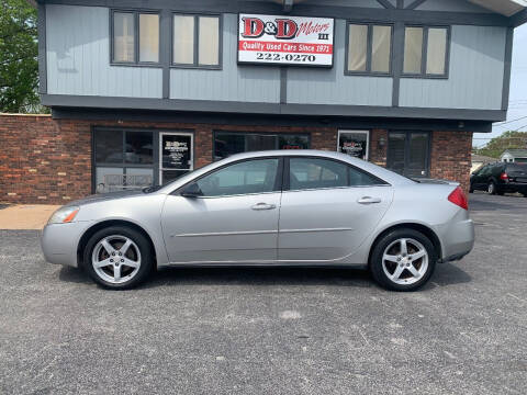 2007 Pontiac G6 for sale at D & D Motors Ltd in Belleville IL
