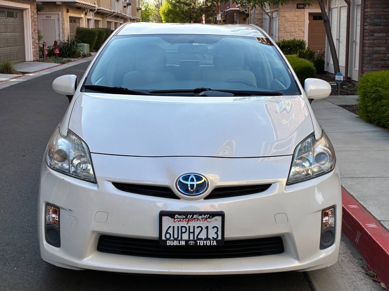 White 2011 Toyota Prius Three Three 4dr Hatchback 1