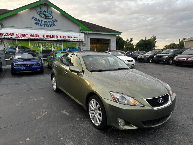 2006 Lexus IS 250 for sale at FORT MYERS MOTORS LTD in Fort Myers FL