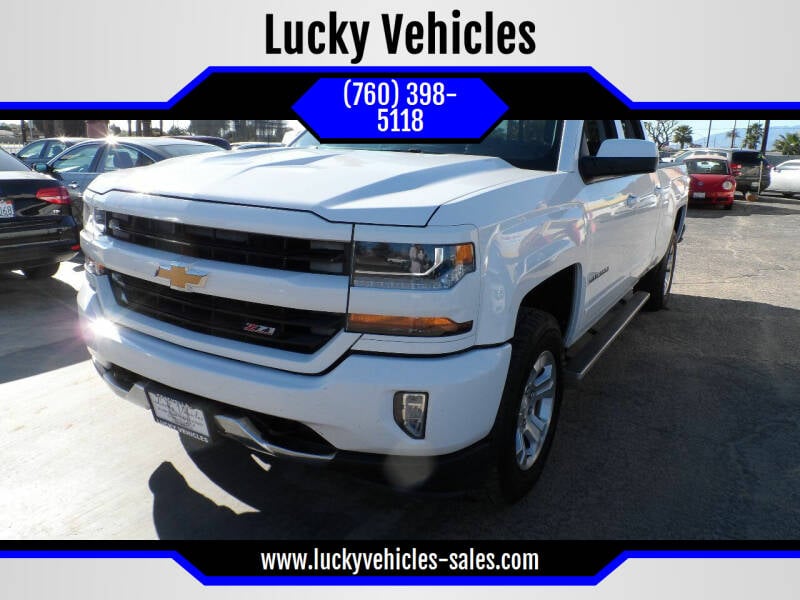 2016 Chevrolet Silverado 1500 for sale at Lucky Vehicles in Coachella CA