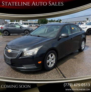 2014 Chevrolet Cruze for sale at Stateline Auto Sales in South Beloit IL