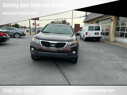 2011 Kia Sorento for sale at Sterling Auto Sales and Service in Whitehall PA