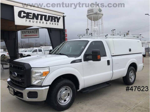 2015 Ford F-250 Super Duty for sale at CENTURY TRUCKS & VANS in Grand Prairie TX