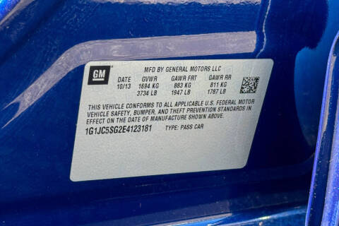 2014 Chevrolet Sonic LT Auto