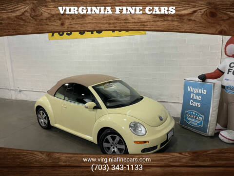 2006 Volkswagen New Beetle Convertible for sale at Virginia Fine Cars in Chantilly VA