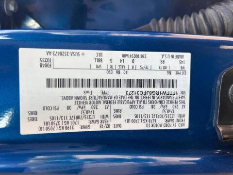 2018 Ford F-150 Raptor