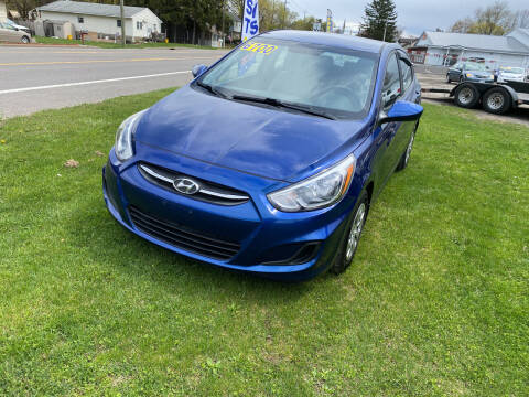 2017 Hyundai Accent for sale at Conklin Cycle Center in Binghamton NY