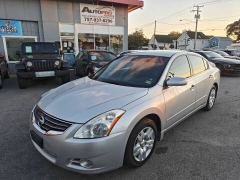 2010 Nissan Altima for sale at AutoPro Virginia LLC in Virginia Beach VA