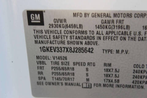2008 GMC Acadia SLT-2