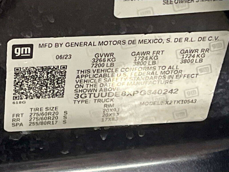 2023 GMC Sierra 1500