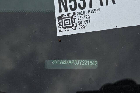 2018 Nissan Sentra SV