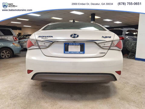 2013 Hyundai Sonata Hybrid Limited