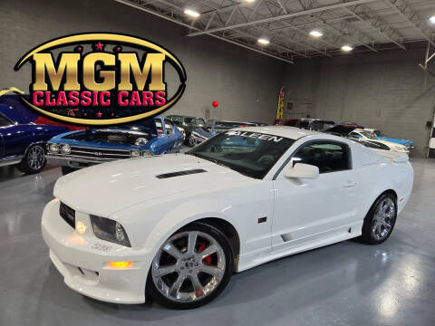 2006 Ford Mustang for sale at MGM CLASSIC CARS in Addison IL