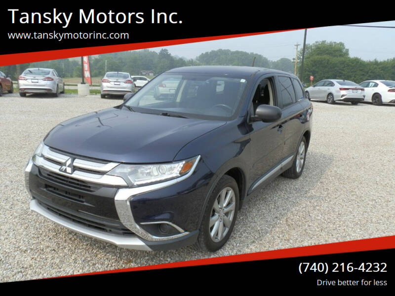 2017 Mitsubishi Outlander for sale at Tansky Motors Inc. in Rockbridge OH