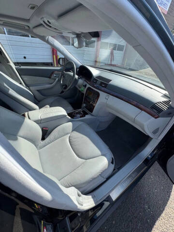 2001 Mercedes-Benz S-Class S 500