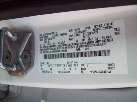 2017 Ford Escape Titanium