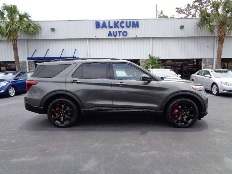 2020 Ford Explorer for sale at BALKCUM AUTO INC in Wilmington NC